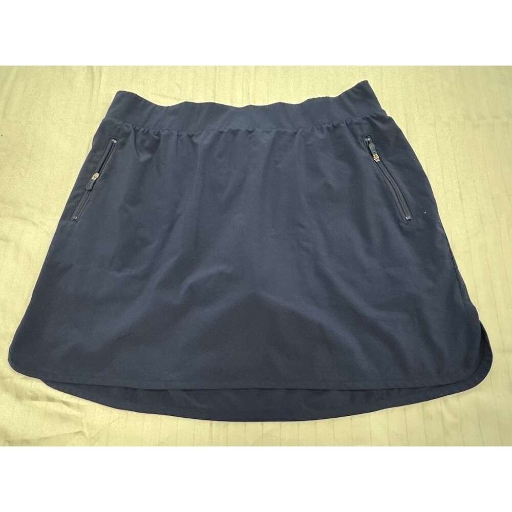 TEK GEAR WOMENS SKIRT SKORT WITH BUILT SHORTS SIZE L